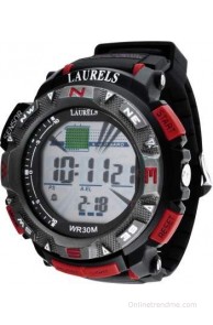 Laurels Lo-Digi-104 Digital Watch - For Men